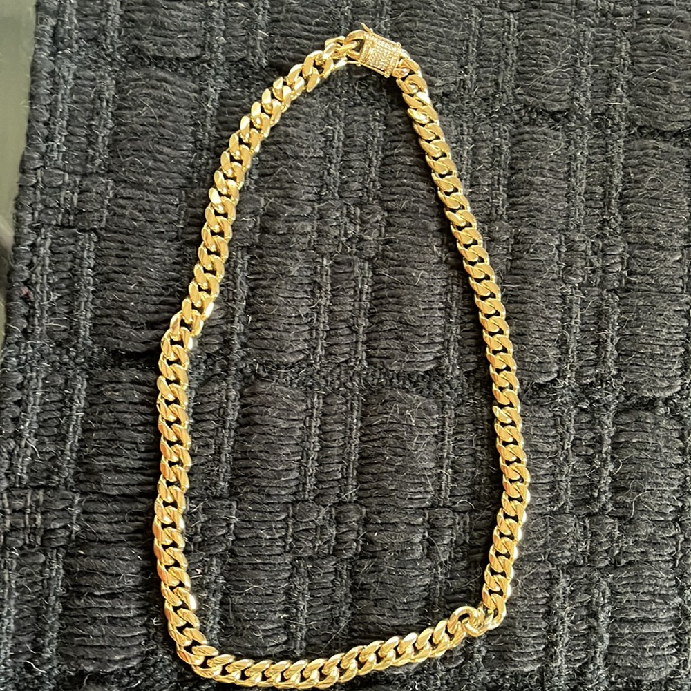 Goldstone chain 30 inches long